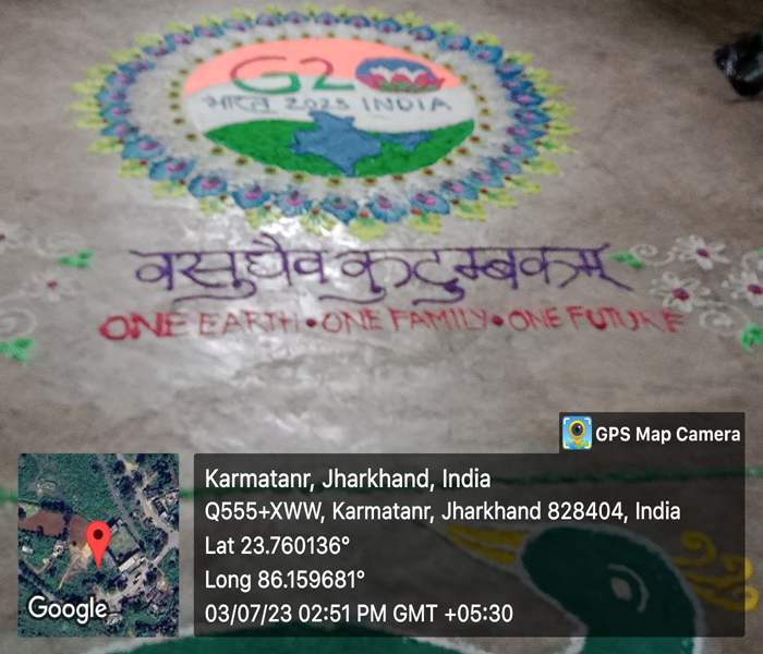 RANGOLI COMPETATION
