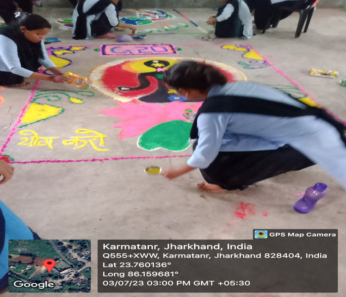 RANGOLI COMPETATION